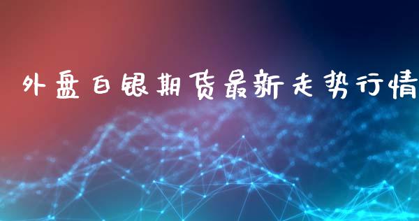 外盘白银期货最新走势行情_https://www.ltsssb.com_期货行情_第1张