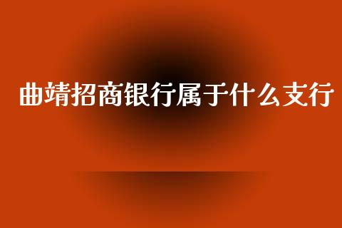曲靖招商银行属于什么支行_https://www.ltsssb.com_期货行情_第1张