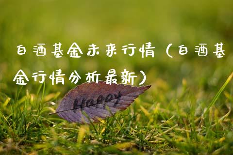 白酒基金未来行情（白酒基金行情分析最新）_https://www.ltsssb.com_基金频道_第1张