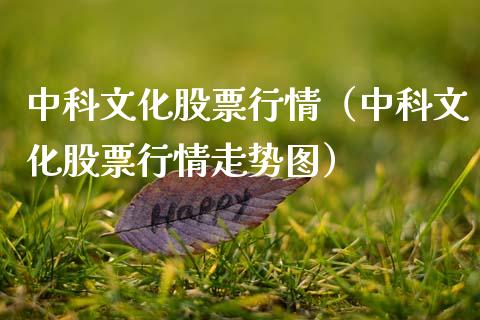 中科文化股票行情（中科文化股票行情走势图）_https://www.ltsssb.com_新股数据_第1张
