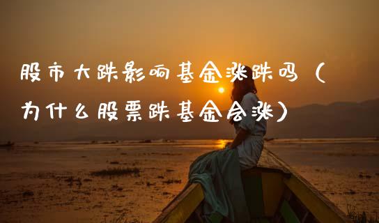 股市大跌影响基金涨跌吗（为什么股票跌基金会涨）_https://www.ltsssb.com_基金频道_第1张