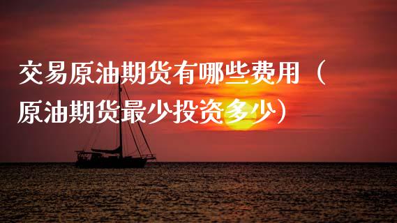 交易原油期货有哪些费用（原油期货最少投资多少）_https://www.ltsssb.com_期货密码_第1张