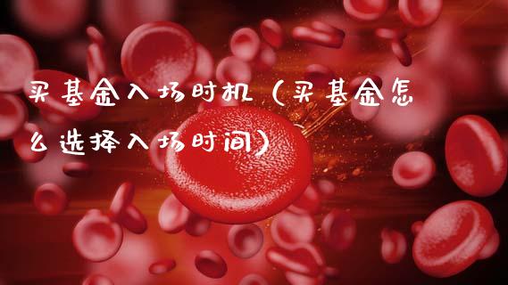 买基金入场时机（买基金怎么选择入场时间）_https://www.ltsssb.com_基金频道_第1张
