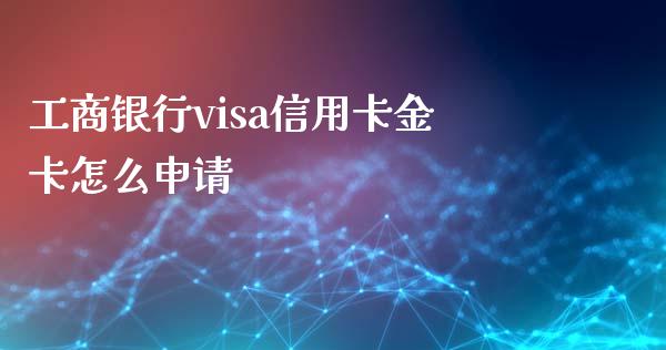 工商银行visa信用卡金卡怎么申请_https://www.ltsssb.com_股票理论_第1张