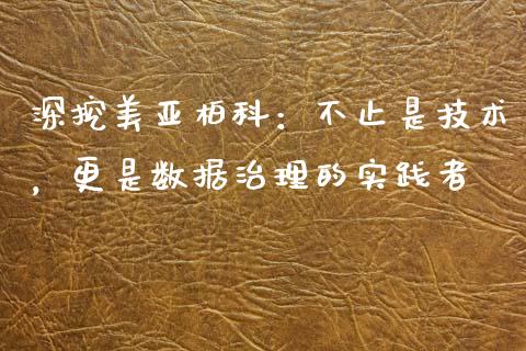 深挖美亚柏科：不止是技术，更是数据治理的实践者_https://www.ltsssb.com_新股数据_第1张