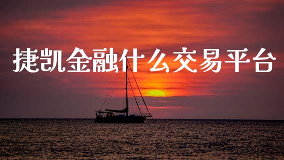 捷凯金融什么交易平台_https://www.ltsssb.com_期货在线_第1张