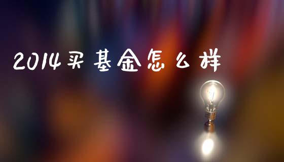 2014买基金怎么样_https://www.ltsssb.com_期货密码_第1张