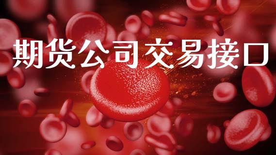 期货公司交易接口_https://www.ltsssb.com_股市分析_第1张