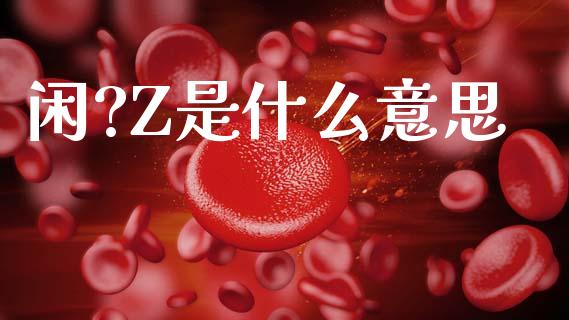 闲?Z是什么意思_https://www.ltsssb.com_新股数据_第1张