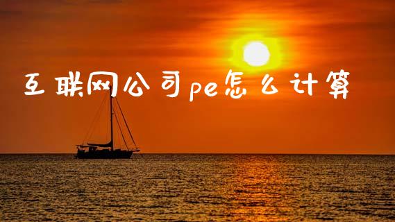 互联网公司pe怎么计算_https://www.ltsssb.com_国际财经_第1张