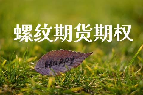 螺纹期货期权_https://www.ltsssb.com_国际财经_第1张