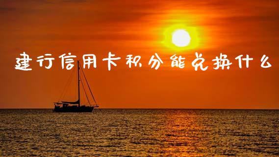 建行信用卡积分能兑换什么_https://www.ltsssb.com_国际财经_第1张