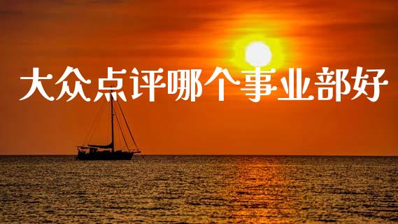 大众点评哪个事业部好_https://www.ltsssb.com_新股数据_第1张