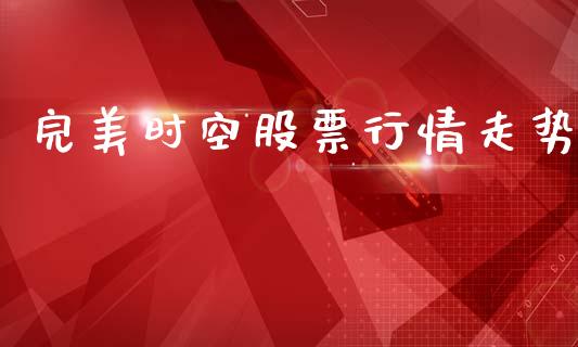 完美时空股票行情走势_https://www.ltsssb.com_股市分析_第1张