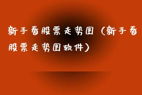 新手看股票走势图（新手看股票走势图软件）_https://www.ltsssb.com_股票理论_第1张