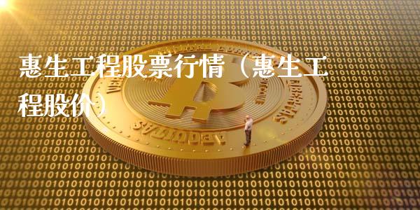 惠生工程股票行情（惠生工程股价）_https://www.ltsssb.com_股票理论_第1张