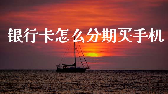 银行卡怎么分期买手机_https://www.ltsssb.com_股票理论_第1张