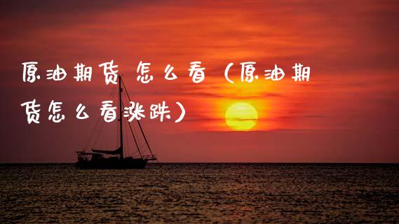 原油期货 怎么看（原油期货怎么看涨跌）_https://www.ltsssb.com_期货密码_第1张