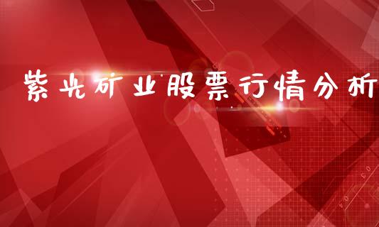 紫光矿业股票行情分析_https://www.ltsssb.com_股市分析_第1张
