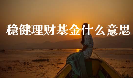 稳健理财基金什么意思_https://www.ltsssb.com_基金频道_第1张