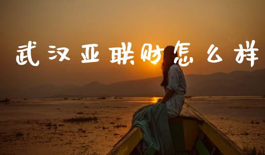 武汉亚联财怎么样_https://www.ltsssb.com_国际财经_第1张