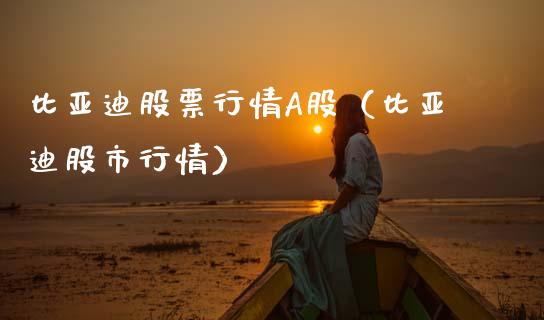 比亚迪股票行情A股（比亚迪股市行情）_https://www.ltsssb.com_新股数据_第1张