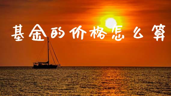 基金的价格怎么算_https://www.ltsssb.com_新股数据_第1张