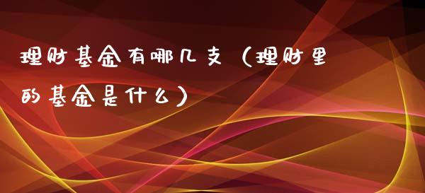 理财基金有哪几支（理财里的基金是什么）_https://www.ltsssb.com_基金频道_第1张