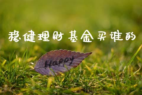 稳健理财基金买谁的_https://www.ltsssb.com_基金频道_第1张