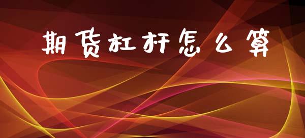 期货杠杆怎么算_https://www.ltsssb.com_国际财经_第1张