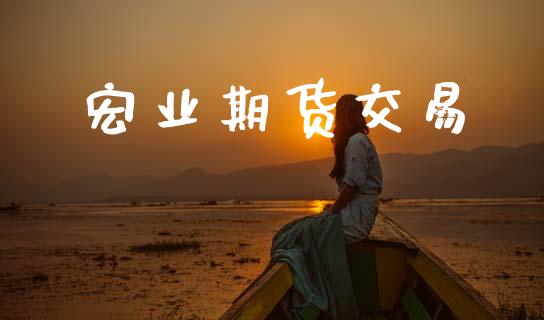 宏业期货交易_https://www.ltsssb.com_股市分析_第1张