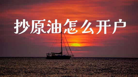 抄原油怎么开户_https://www.ltsssb.com_期货行情_第1张