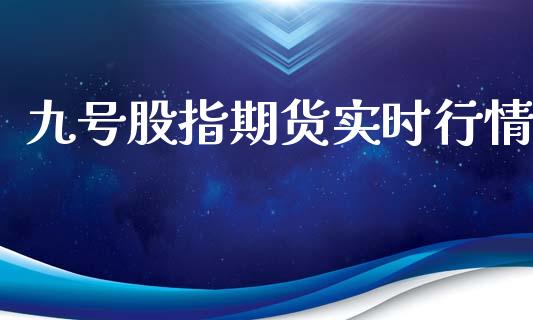 九号股指期货实时行情_https://www.ltsssb.com_期货密码_第1张