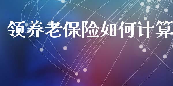 领养老保险如何计算_https://www.ltsssb.com_期货密码_第1张