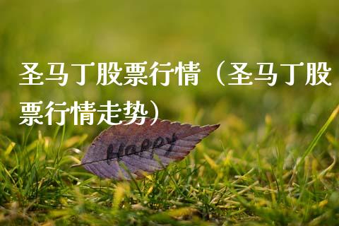 圣马丁股票行情（圣马丁股票行情走势）_https://www.ltsssb.com_股市分析_第1张