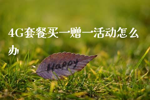 4G套餐买一赠一活动怎么办_https://www.ltsssb.com_新股数据_第1张