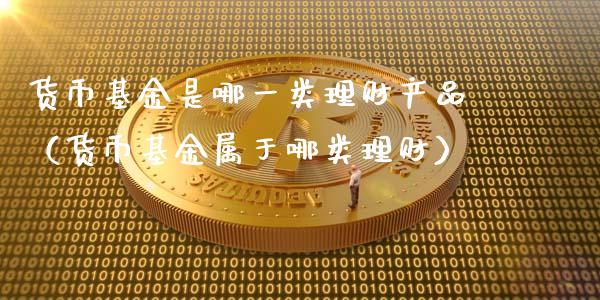 货币基金是哪一类理财产品（货币基金属于哪类理财）_https://www.ltsssb.com_基金频道_第1张