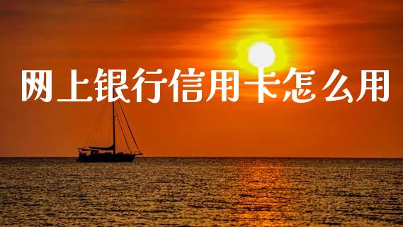 网上银行信用卡怎么用_https://www.ltsssb.com_新股数据_第1张