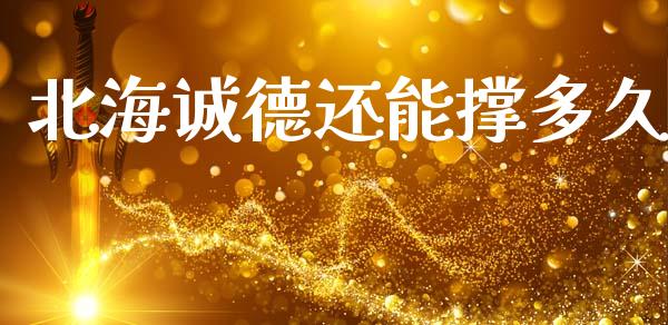 北海诚德还能撑多久_https://www.ltsssb.com_新股数据_第1张