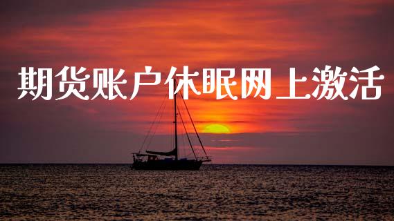 期货账户休眠网上激活_https://www.ltsssb.com_基金频道_第1张