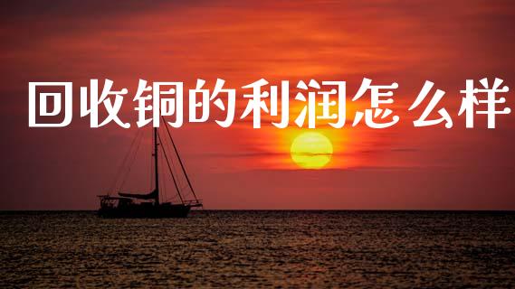 回收铜的利润怎么样_期货密码_第1张_IT财经网 回收铜的利润怎么样_https://www.ltsssb.com_期货密码_第1张