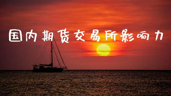 国内期货交易所影响力_https://www.ltsssb.com_国际财经_第1张