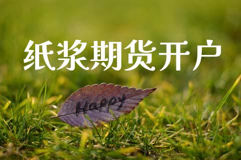 纸浆期货开户_https://www.ltsssb.com_基金频道_第1张