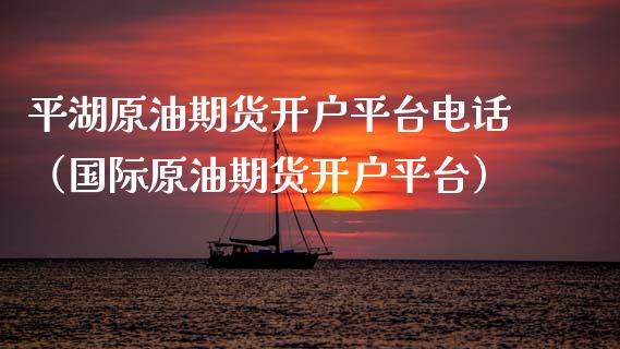平湖原油期货开户平台电话（国际原油期货开户平台）_https://www.ltsssb.com_期货密码_第1张