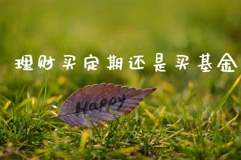 理财买定期还是买基金_https://www.ltsssb.com_基金频道_第1张