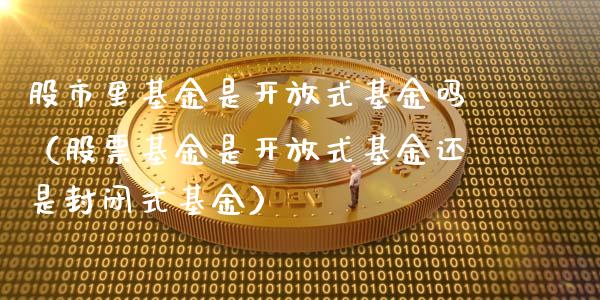 股市里基金是开放式基金吗（股票基金是开放式基金还是封闭式基金）_https://www.ltsssb.com_基金频道_第1张