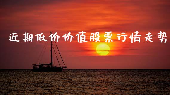 近期低价价值股票行情走势_https://www.ltsssb.com_股市分析_第1张