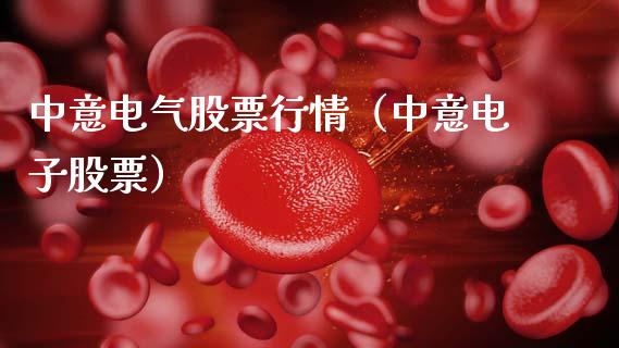 中意电气股票行情（中意电子股票）_https://www.ltsssb.com_股票理论_第1张