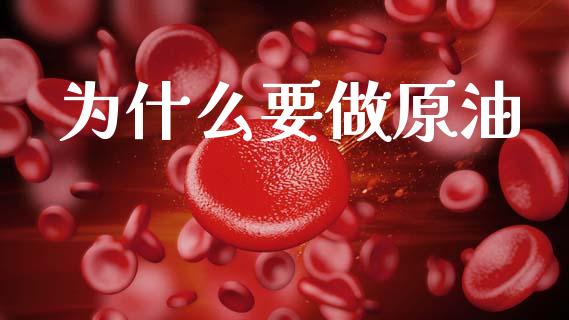为什么要做原油_https://www.ltsssb.com_期货在线_第1张