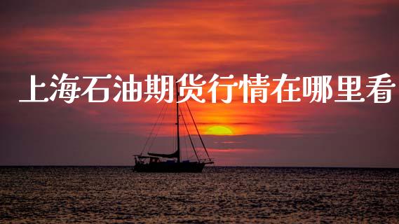 上海石油期货行情在哪里看_https://www.ltsssb.com_期货密码_第1张